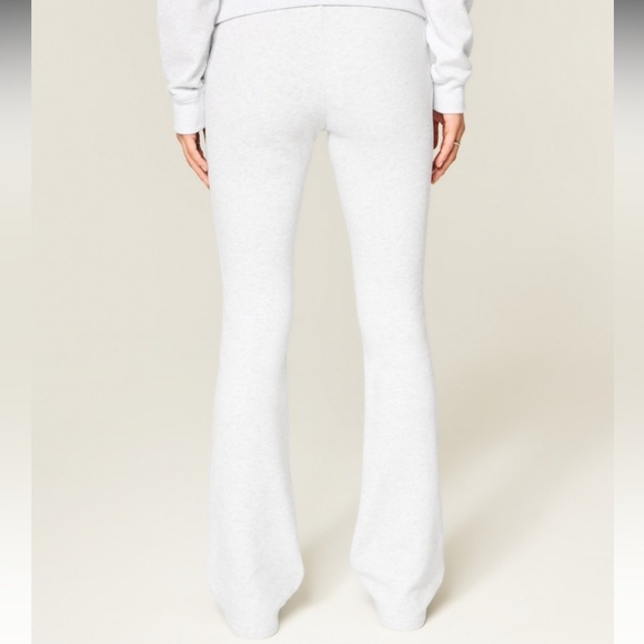 NWT Hollister Bootcut Sweatpants Light Heather Gray - Picture 4 of 9